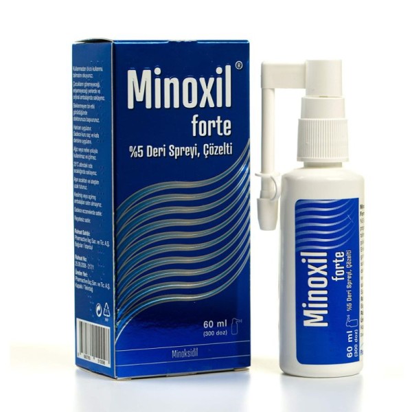 MINOXIL FORTE 5% TOPICAL SPRAY 60 ML (PHARMACTIVE)
