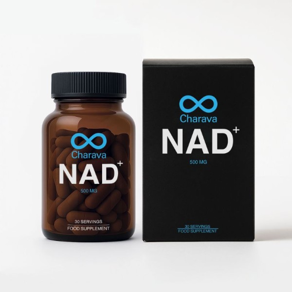 CHARAVA NAD+ 500MG CAPS 30'S