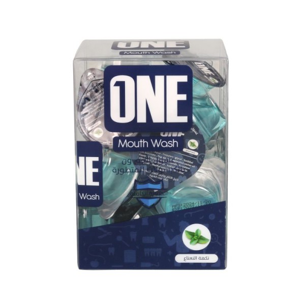 One mouth wash Mint flavor 20 Capsule