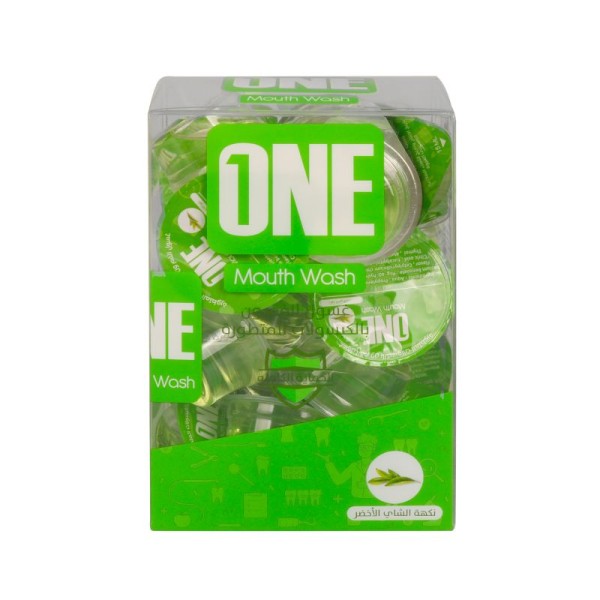 One mouth wash Green Tea flavor 20 Capsule