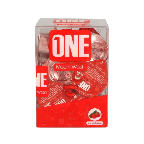 One mouth wash Strawberry flavor 20 Capsule