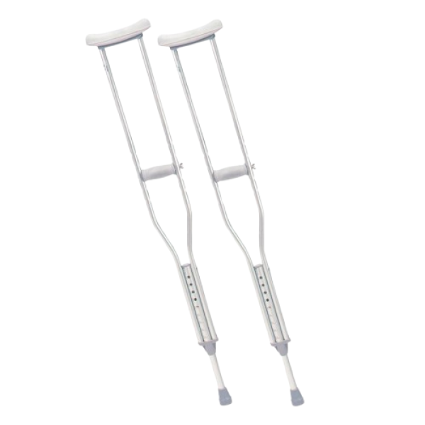 Aluminium Adjest. Under Arm Crutches