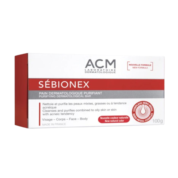 Acm Sebionex Purifying Dermatological Bar 100Gm