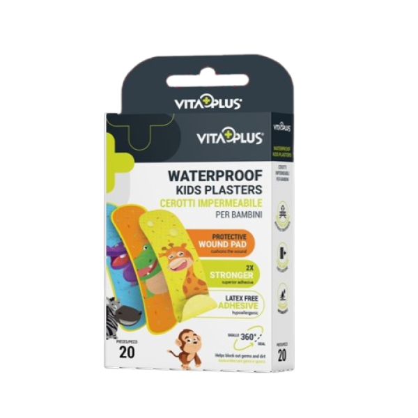 Vitaplus Waterproof Plaster Kids 20'S