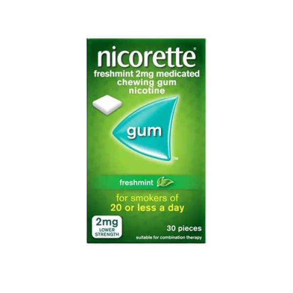 Nicorette Freshmint 2 Mg Gum 30'S ( New Packing )