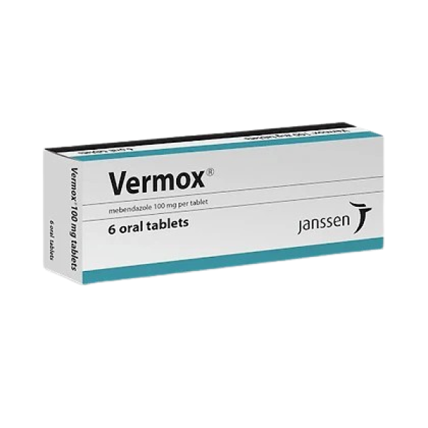 Vermox 100Mg Tab 6'S