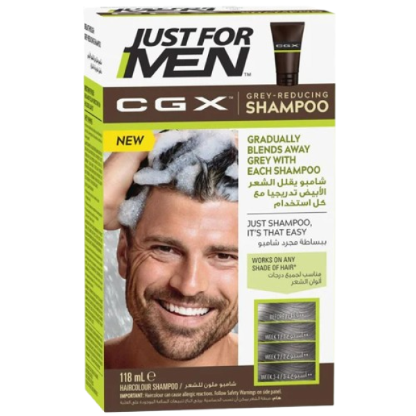 Just For Men Shampoo Grey 118Ml