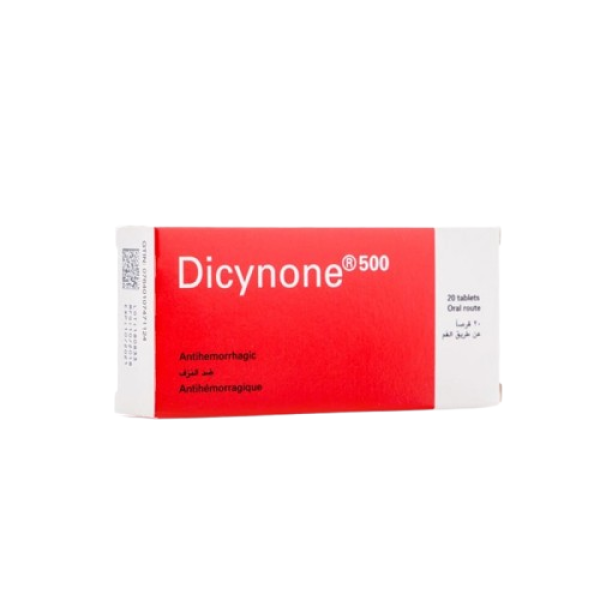 Dicynone 500Mg Tab 20'S