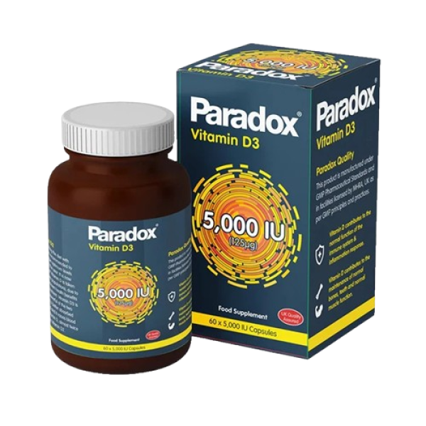 Paradox Vitamin D3 Plus K2 Cap 30'S