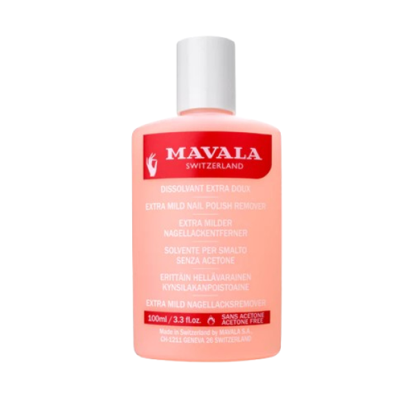 Mavala Nail Polish Remover Extra Mild Pink 100Ml