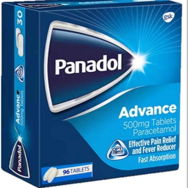 PANADOL ADVANCE 500MG TAB 12X8  96'S