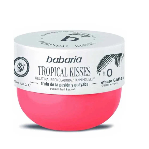 Babaria Tropical Kisses Spf 0 Glitter Effect Gel 300Ml